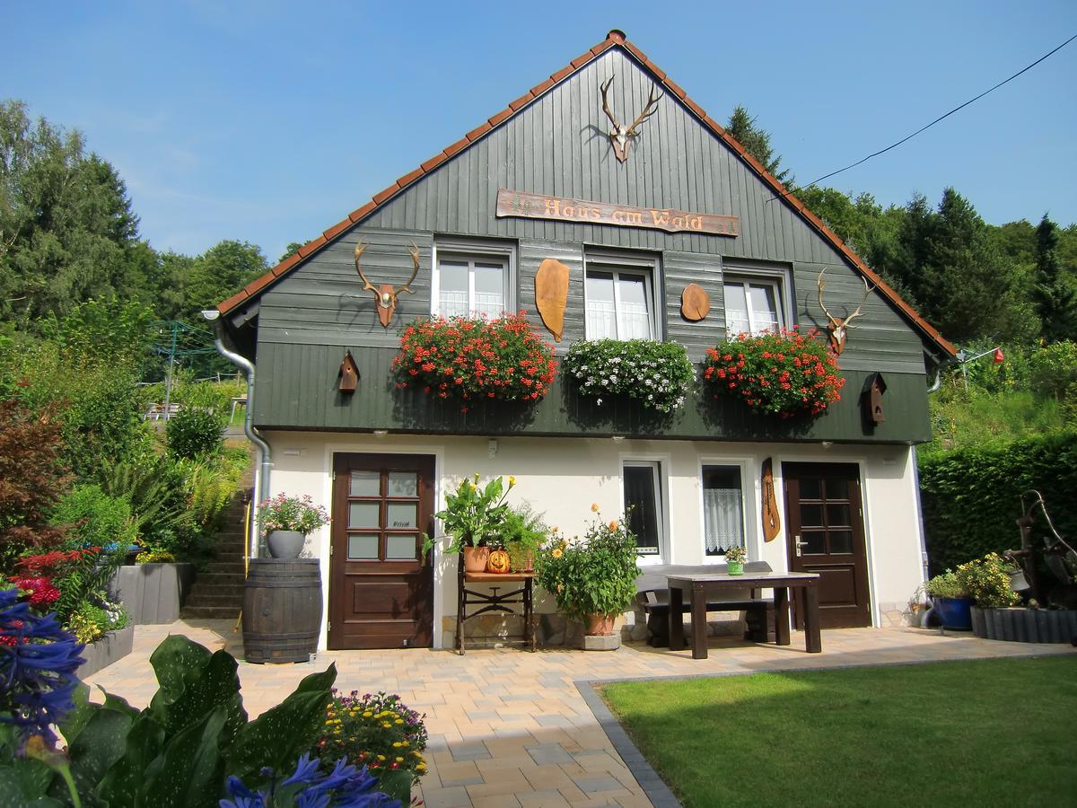 Ferienhaus Haus Am Wald Stolberg i. Harz Exteriér fotografie
